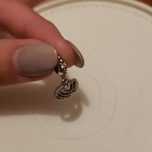 Hearts Tiara Pendant Charm
